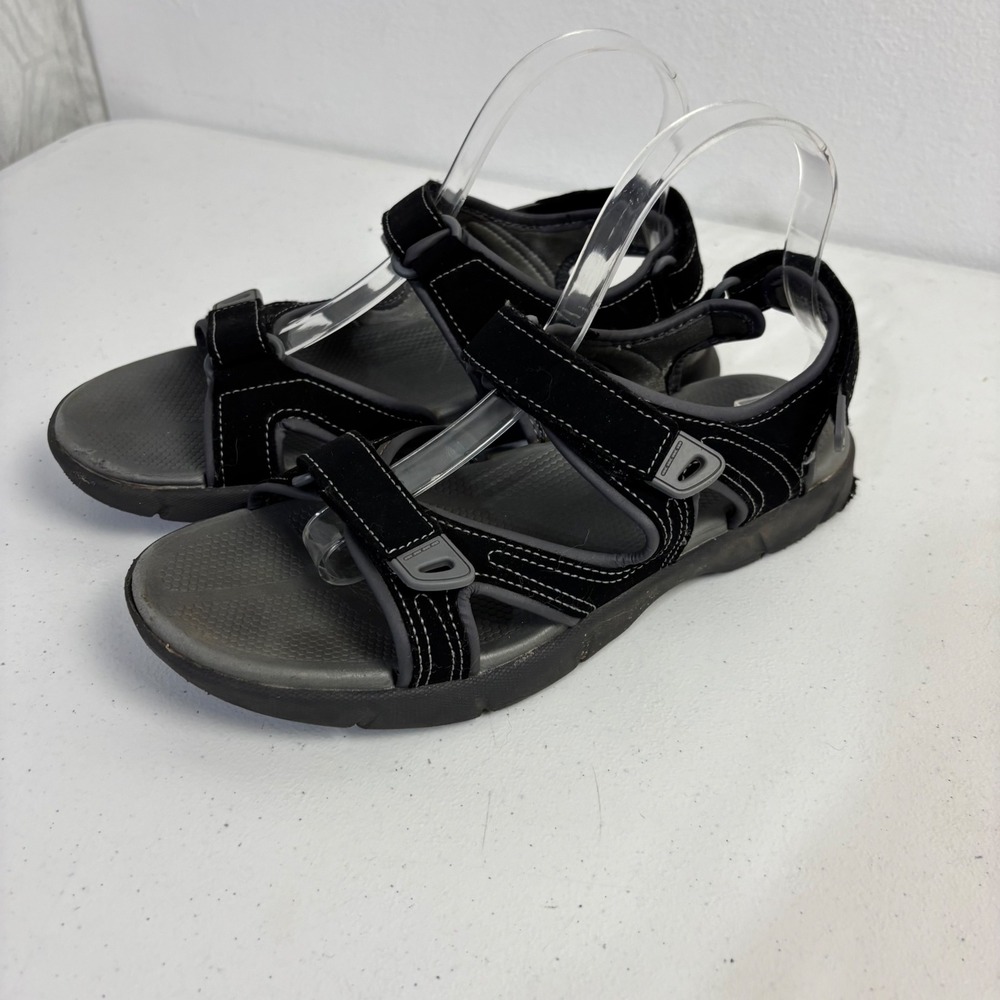 Khombu Sandals Evelyn Gorpcore Outdoor Hiking Utility Granola Black Women 9M